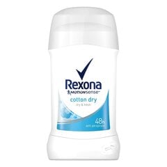 Дезодорант-карандаш - антиперспирант Rexona Motion Sense Cotton Dry для женщин 40 мл цена и информация | Дезодоранты | hansapost.ee