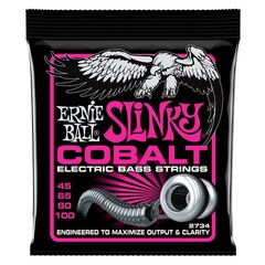 Струны для бас-гитары Ernie Ball P02734 45 - 100 (Super Slinky Cobalt) цена и информация | Принадлежности для музыкальных инструментов | hansapost.ee