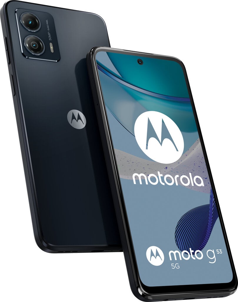 Motorola Moto G53 5G 4/128GB PAWS0025SE Ink Blue цена и информация | Telefonid | hansapost.ee