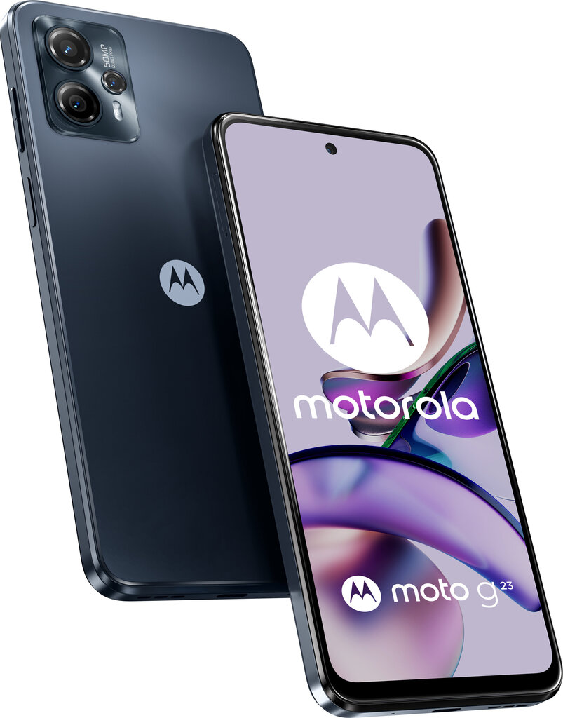 Motorola Moto G23 4/128GB Dual SIM PAX20004SE Matte Charcoal hind ja info | Telefonid | hansapost.ee