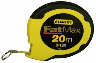 Рулетка STANLEY STEEL FATMAX, 20 м  цена и информация | Механические инструменты | hansapost.ee