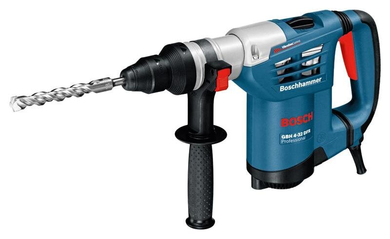 BOSCH puuri- ja vahetushaamera SDS-PLUS 900W 4,2J 4,7kg GBH4 32DFR hind ja info | Lööktrellid | hansapost.ee