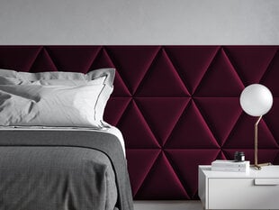 Мягкие настенные панели, 3 шт., Cosmopolitan Design Sund L1, красные цена и информация | Мягкие стеновые панели | hansapost.ee