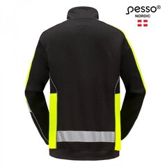 Рабочий джемпер Pesso HI-VIS, черный/желтый цвет цена и информация | Рабочая одежда | hansapost.ee