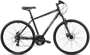Гибридный велосипед Romet Orkan 1 M 28" 2023, черный цвет цена и информация | ROMET Спорт, досуг, туризм | hansapost.ee