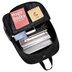 Рюкзак Kruzzel с USB-подключением и подсветкой, черный цена и информация | Школьные рюкзаки, спортивные сумки | hansapost.ee