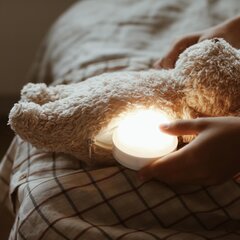 Ночник с ночной лампой и розовым шумом Moonie мишка, бежевый цена и информация | Игрушки для малышей | hansapost.ee