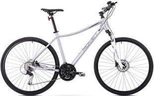 Гибридный велосипед Romet Orkan 4 D 28" 2023, серебристый цвет цена и информация | ROMET Спорт, досуг, туризм | hansapost.ee