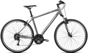 Гибридный велосипед Romet Orkan 3 M Lite 28" 2023, серый цвет цена и информация | Велосипеды | hansapost.ee