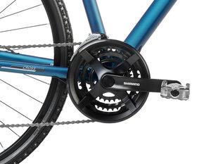 Гибридный велосипед Romet Orkan 3 M 28" 2023, синий цвет цена и информация | Велосипеды | hansapost.ee