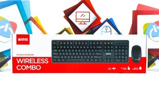 Marvo WS005WH цена и информация | Клавиатура с игровой мышью 3GO COMBODRILEW2 USB ES | hansapost.ee