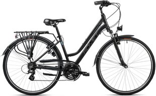 Jalgratas Romet Gazela 28" 2023, must hind ja info | Jalgrattad | hansapost.ee