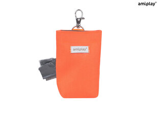 Футляр Amiplay для мешков для экскрементов Samba Orange цена и информация | Средства по уходу за животными | hansapost.ee