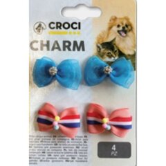 Croci Charm paelad lipsuga, 4tk, 3,5cm hind ja info | Hooldus/grooming | hansapost.ee