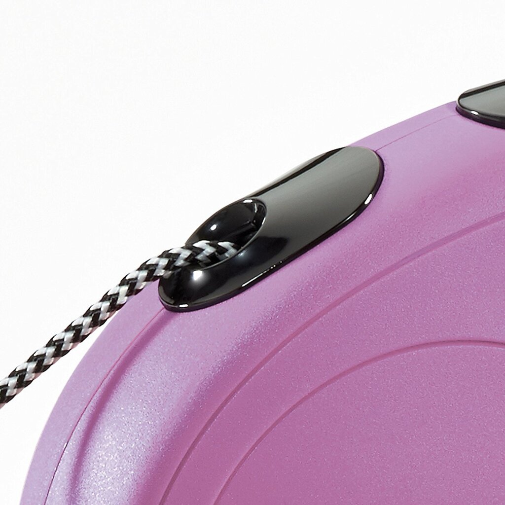 Flexi automaatne rihm New Classic S, roosa, 5 m цена и информация | Jalutusrihmad koertele | hansapost.ee