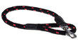 Lühike jalutusrihm Amibelle, must punaste elementidega, 65 cm цена и информация | Jalutusrihmad koertele | hansapost.ee