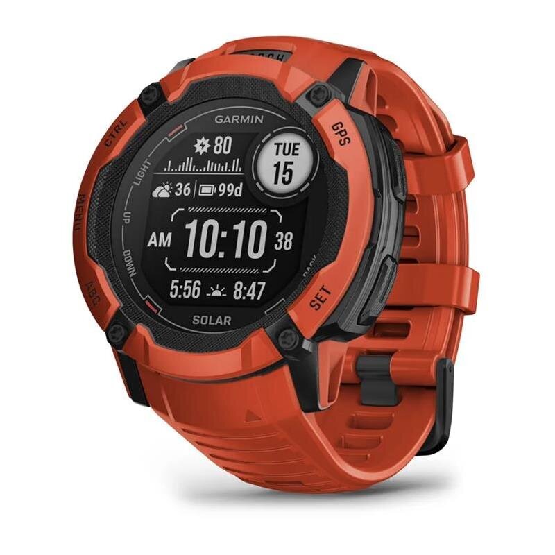 Garmin Instinct® 2X Solar Flame Red hind ja info | Nutikellad, laste nutikellad | hansapost.ee