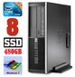 HP 8100 Elite SFF i5-650 8GB 480SSD DVD WIN7Pro цена и информация | Lauaarvutid | hansapost.ee