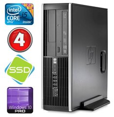 HP 8100 Elite SFF i5-650 4GB 120SSD DVD WIN10Pro [refurbished] hind ja info | Lauaarvutid | hansapost.ee