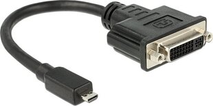 Delock 65563, Micro HDMI/DVI-D, 20 cm price and information | Wires and cables | hansapost.ee