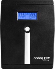 Green Cell UPS 2000VA 1400W Power Proof hind ja info | Puhvertoiteallikad | hansapost.ee
