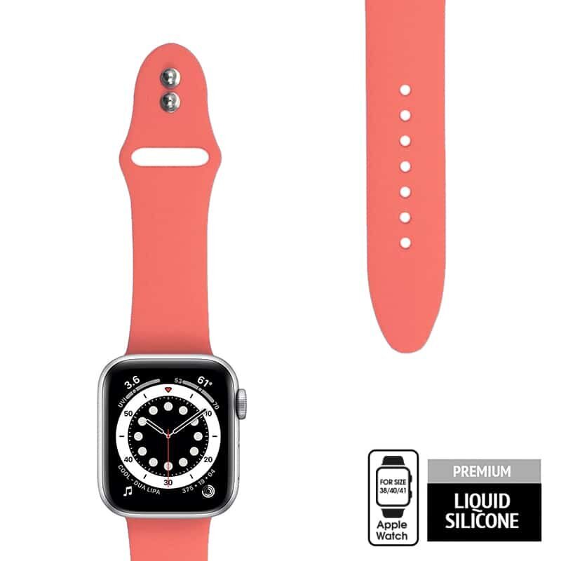 Crong käevõru Apple Watchile 38/40/41mm, punane цена и информация | Nutikellade aksessuaarid ja tarvikud | hansapost.ee
