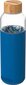 „Quokka“ srautas - stiklo suapvalintas butelis su silikono dangteliu 660 ml (vidinės vandens gėlės) цена и информация | Joogipudelid | hansapost.ee