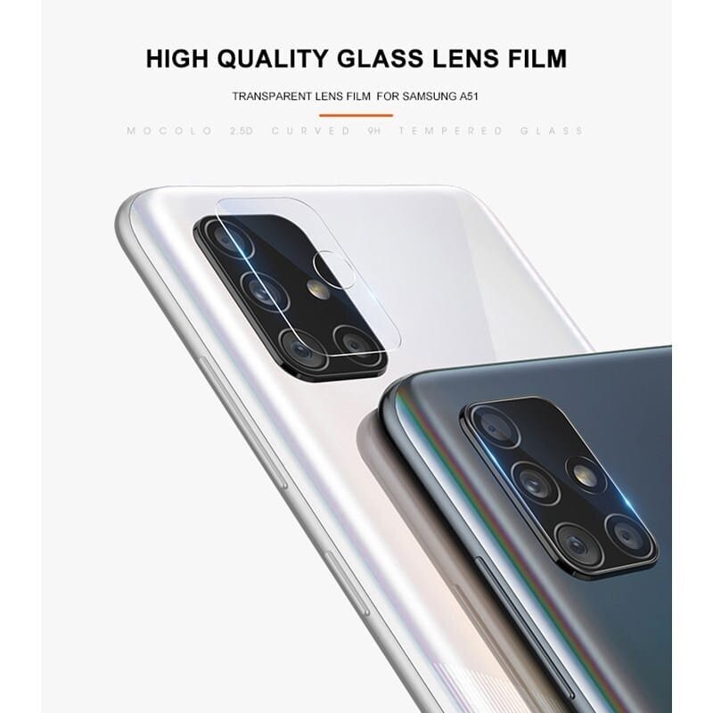 Mocolo kaamera kaitseklaas Samsung Galaxy A51 jaoks цена и информация | Ekraani kaitseklaasid ja kaitsekiled | hansapost.ee