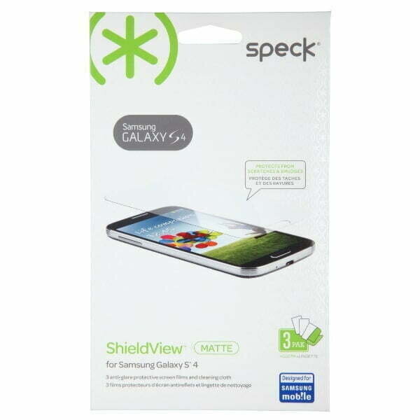 Speck ShieldView matt Samsung Galaxy S4 (3 tk) hind ja info | Ekraani kaitseklaasid ja kaitsekiled | hansapost.ee