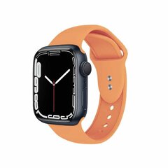 Crong käevõru Apple Watchile 38/40/41mm, oranž hind ja info | Nutikellade aksessuaarid ja tarvikud | hansapost.ee