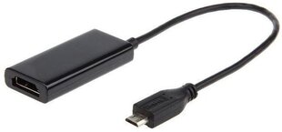 Gembird адаптер MHL - HDMI/Micro USB (BF)(5pin) цена и информация | Адаптеры, USB-разветвители | hansapost.ee