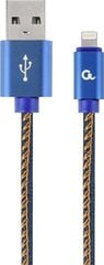 Gembird CC-USB2J-AMLM-1M-BL цена и информация | Кабели и провода | hansapost.ee