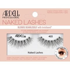 Ardell Naked Lashes 422 - False eyelashes for a natural look 1.0ks Black hind ja info | Kunstripsmed, ripsmeliim ja ripsmekoolutajad | hansapost.ee