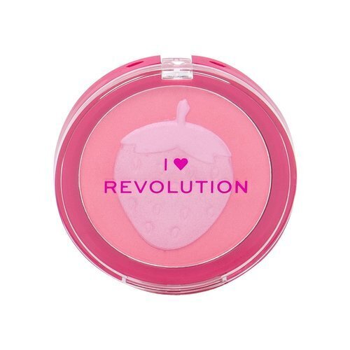 Makeup Revolution I Heart Revolution Fruity Blusher - Fruit blush 9 g Strawberry hind ja info | Päikesepuudrid ja põsepunad | hansapost.ee