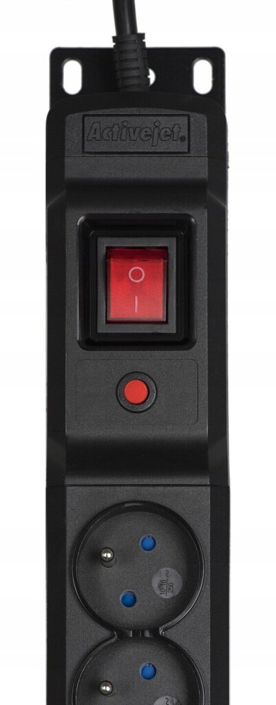 Activejet COMBO 12 socket power strip 5m black цена и информация | Pikendusjuhtmed | hansapost.ee