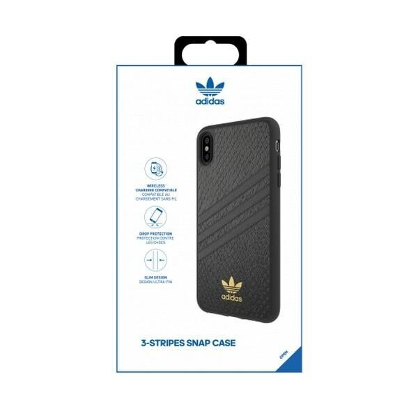 Adidas OR Moulded PU SNAKE iPhone Xs Max czarny|black 33930 hind ja info | Telefonide kaitsekaaned ja -ümbrised | hansapost.ee