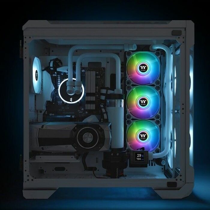 Kastventilaator THERMALTAKE Pure Duo 12 цена и информация | Arvuti ventilaatorid | hansapost.ee