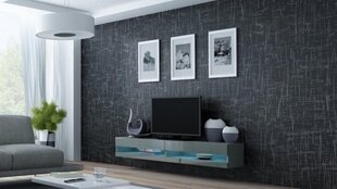Cama Тумба под ТВ VIGO NEW 30/180/40 серый/серый глянец цена и информация | Тумбы под телевизор | hansapost.ee