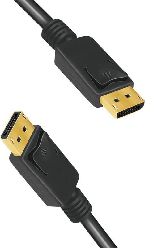 DisplayPort Kaabel LogiLink CV0139 Must 5 m цена и информация | Juhtmed ja kaablid | hansapost.ee