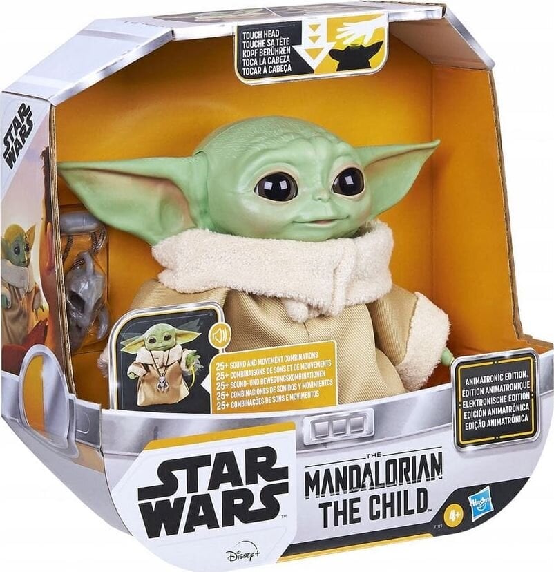 Kollektsioneeritav figuur Hasbro Mandalorian The Child Animatronic Baby Yoda F1119 hind ja info | Mänguasjad poistele | hansapost.ee