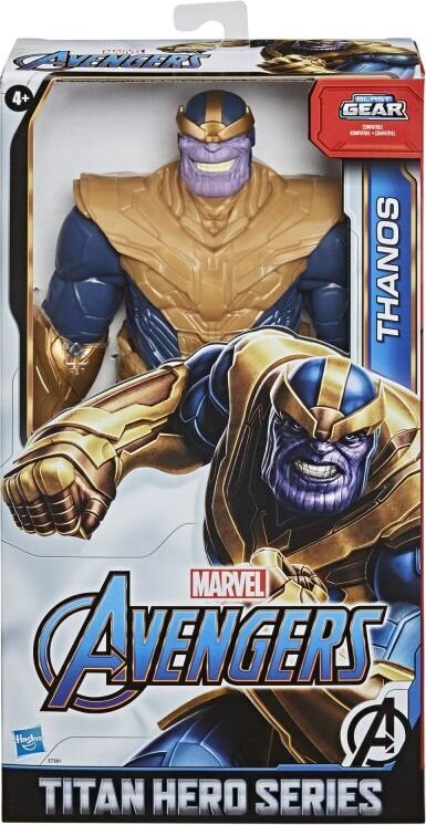 Figuurikesed Avengers Titan Hero Deluxe Thanos Hasbro (30 cm) цена и информация | Mänguasjad poistele | hansapost.ee