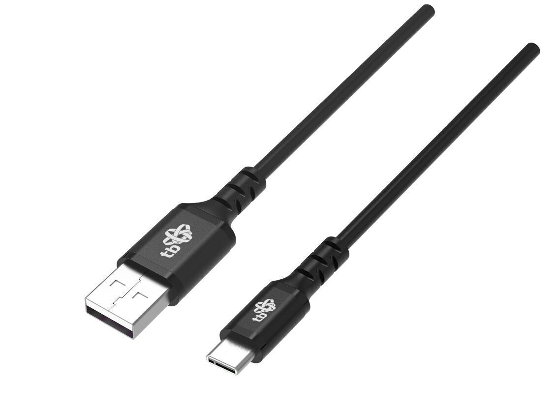 TB USB C kaabel 1m must hind ja info | Mobiiltelefonide kaablid | hansapost.ee