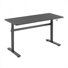Компьютерный стол с регулируемой высотой Sbox MD-220, 140x60x70 см, серый цена и информация | Sbox Мебель и домашний интерьер | hansapost.ee