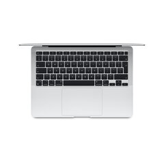 MacBook Air 13” Apple M1 8C CPU, 7C GPU/8GB/256GB SSD/Silver/SWE - MGN93KS/A hind ja info | Sülearvutid | hansapost.ee