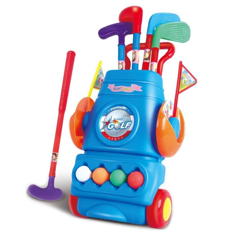 WOOPIE golfikomplekt + ratastega tarvikute alus hind ja info | Arendavad laste mänguasjad | hansapost.ee