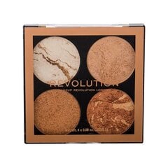 Makeup Revolution Cheek Kit Palette - Palette of brighteners and bronzers 8 g Take A Breather цена и информация | Пудры, базы под макияж | hansapost.ee