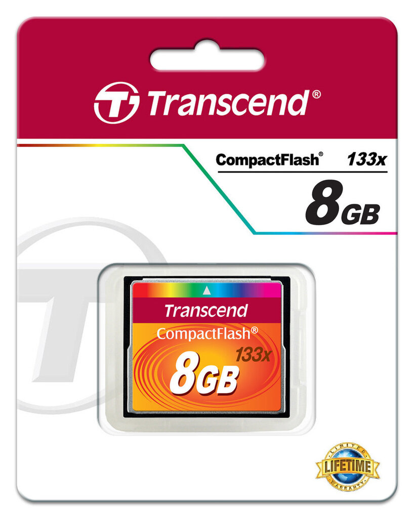 Transcend 8GB CF цена и информация | Fotoaparaatide mälukaardid | hansapost.ee