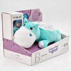 WOOPIE kaisuprojektor 2in1 Sleeper Hippo hind ja info | Pehmed mänguasjad ja kaisukad | hansapost.ee