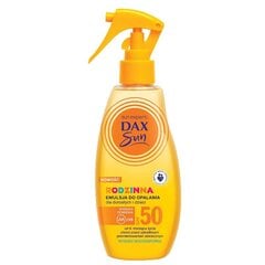 Dax Sun päikeseemulsioon lastele ja täiskasvanutele SPF 50, 200 ml hind ja info | Päikesekaitse ja päevitusjärgsed kreemid | hansapost.ee