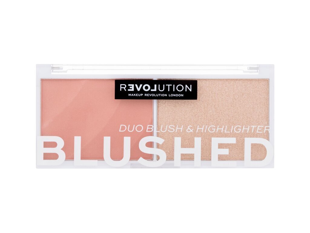 Makeup Revolution Colour Play Duo Palette - Blush palette and brighteners 5.8 g Sweet hind ja info | Päikesepuudrid ja põsepunad | hansapost.ee